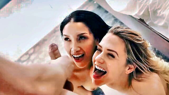 Mia Malkova, Lana Rhoades - a mesmerizing compilation featuring mia malkova and lana rhoades in hardcore threesome action