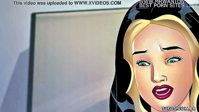 steamy encounter with voluptuous mature and her seductive cousins in risqué animations : Tufos