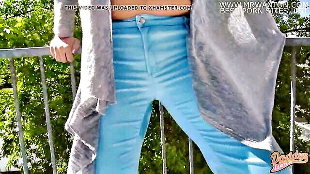 german amateur pee video daughters dirty talk on balcony : Hardcore Porn