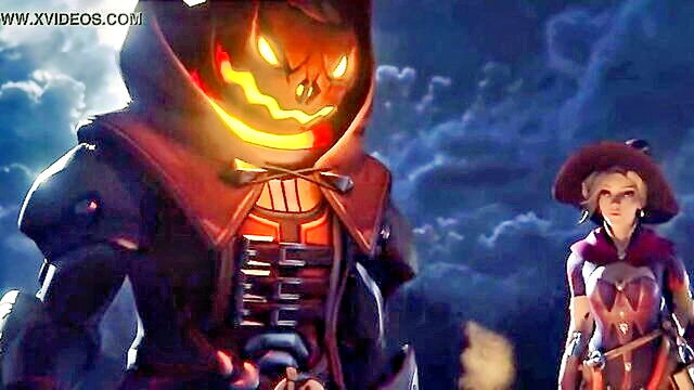 sound, halloween, cartoon - yeeros cartoon features witch lenience x and the reaper for a halloween themed adventure with sound