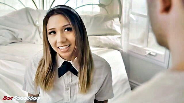 kimora quin - kinky asian schoolgirl kimora quin