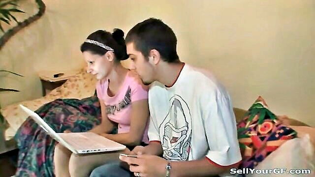 busty alenas intense ride with shaved pussy teen : Young Libertines