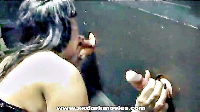 bbw danish nikita experiences sperm shower in gloryhole movie : XXDark Movies