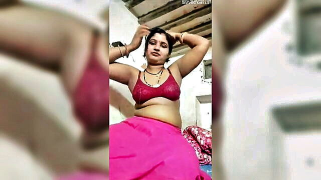 desi couples steamy webcam show featuring sensual strip tease leading to intense doggy style sex : webcam