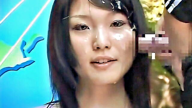 japanese, censored, asian - sloppy weather report bukkake showers in japan   xjavtubes free erotic video