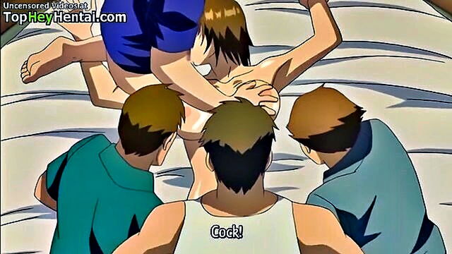 anime, cartoon, big tits - uninhibited hentai video of a sexy girl receiving a cumshot online without any limitations on aniporntube for free streaming or download