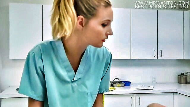 porn video, sex video, hd porn - hd video of blonde nurse giving a handjob   watch for free on xhamster