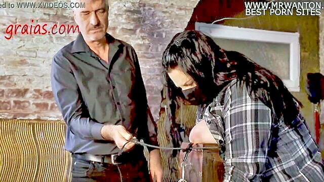 fetish film featuring extreme whipping bdsm and nipples : Graias