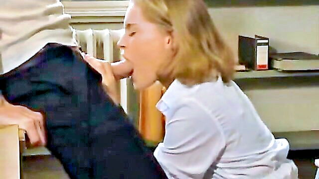 Anja Juliette Laval, Anja - anja gets seduced in the office by a cool guy
