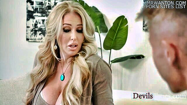 Alura Jenson - solitary stepson finds comfort in sleeping with stepmom who offers him anal pleasure in return Devils Film
