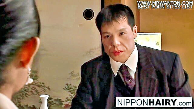 professional dinner turns steamy with threesome involving japanese asian nippon hairy hd encounter with shaved vaginal intercourse and oral stimulation : Nippon Hairy