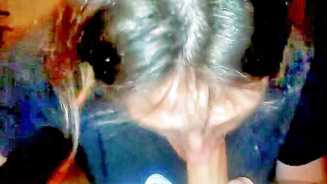 Kelly - kelly gives a blowjob and eats my nuts in this homemade video