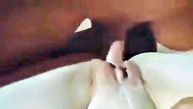 cum twice, college, creampie - close up view of double penetrated pussy in college dorm room