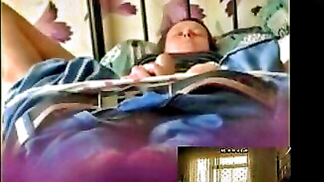 real wife, porn movie, free porn - husband catches his wife masturbating to two orgasms in free porn video