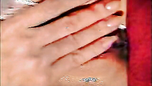 shaved, masturbation, fingering - intense solo play with closeup of wet and shaved pussy