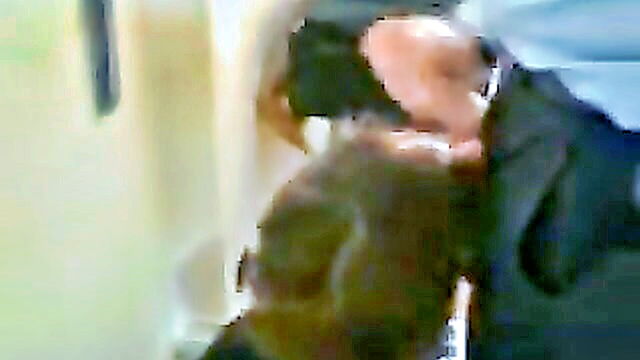 brunette, amateur, blowjob - european secretary gives a real blowjob in this amateur video
