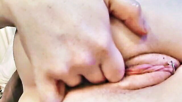 Madison - redheaded madison enjoys anal play with a vibrator in solo masturbation session