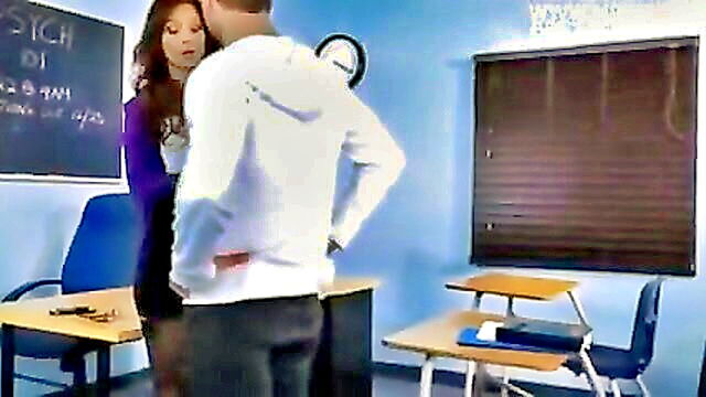 a teacher accuses a student of cheating on an exam in a steamy encounter : Hardcore Porn