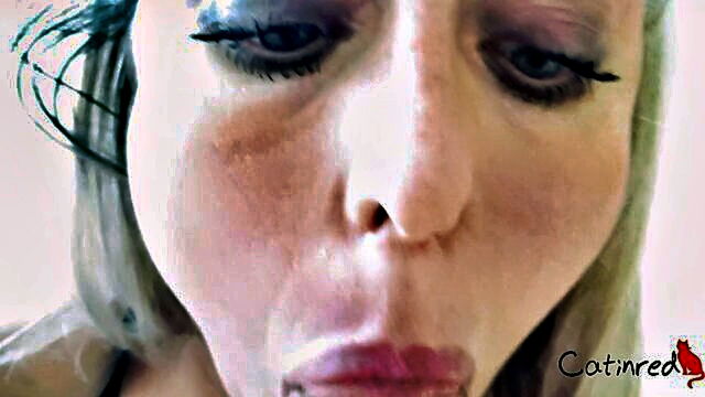 blonde, amateur, blowjob - witness a blondes deepthroat and cumshot in this pov blowjob video