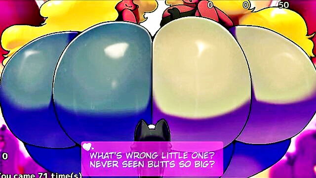 big ass, fetish, kissing - escape from paradise anim