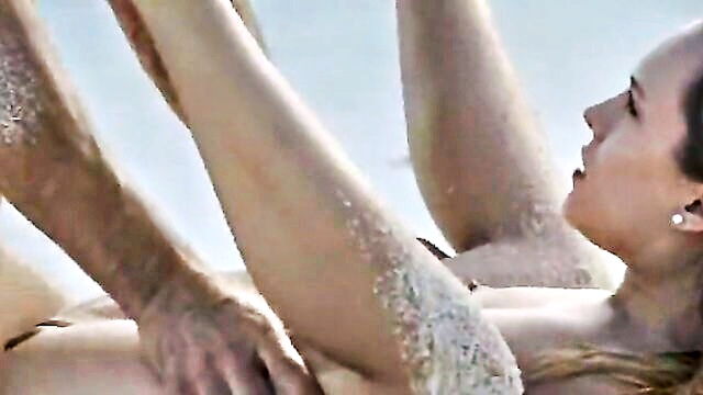 stunning blonde enjoys hot public sex on the beach in hd video : Hardcore Porn