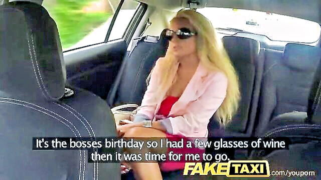 Avi Love - amateur chinese taxi driver gets lucky with stunning milf customer Fake Taxi