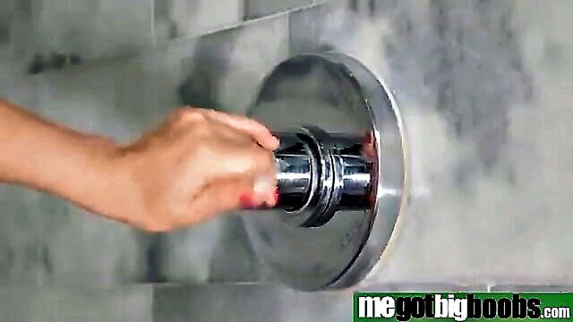 Lena Paul, Lena - lena paul gets caught in the act while showering RealityKings