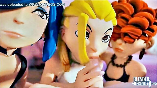 blonde, blowjob, redhead - ed edd & eddys animated adventure with blonde red and thicc sisters