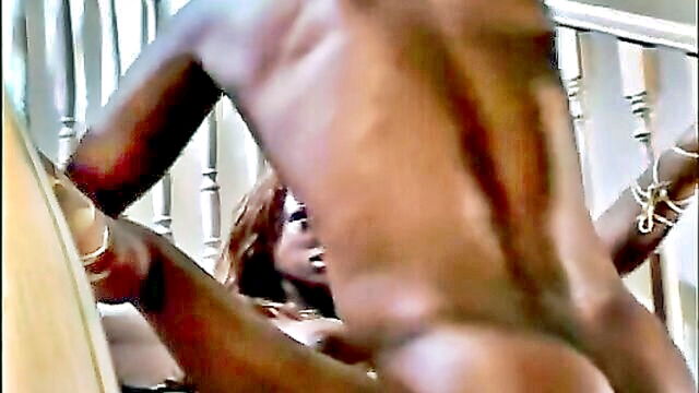 Midori - sexual encounter with ebony woman featuring a large black penis from pov perspective