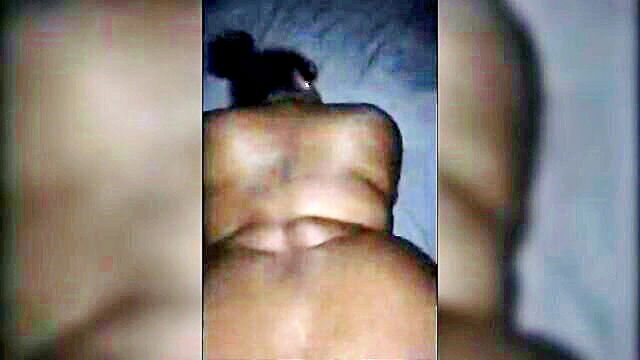 ebony, blowjob, milf - a voluptuous ebony milf indulges in homemade interracial intimacy with an internet acquaintance
