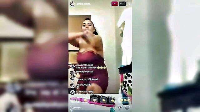 nipples, live, titties - live ig show featuring big nipples and large breasts