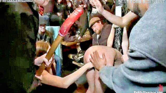 Elise Graves, Princess Donna - elise graves public bdsm and humiliation with princess donna
