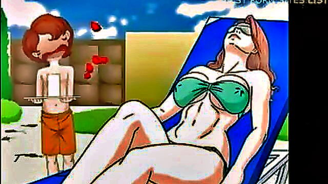 porn video, sex video, free porn - lemonade stand turns into steamy encounter with mature mom