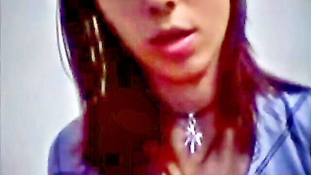 solo girl pleasures herself with her own cum using a spoon : Girl Girl