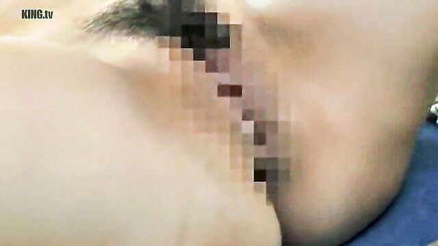 japanese, milf, big tits - alluring wife with large asian breasts enjoys a creampie and more