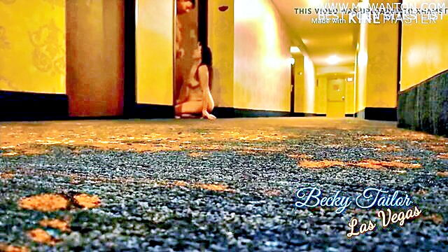 hidden cam, free porn, hidden camera - vegas hotel hall watch a wife get fucked in public free porn