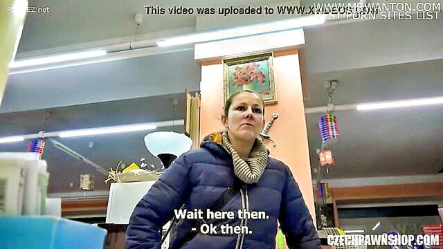 anal, babe, czech - the czech pawnshop girls explosive anal performance in e06