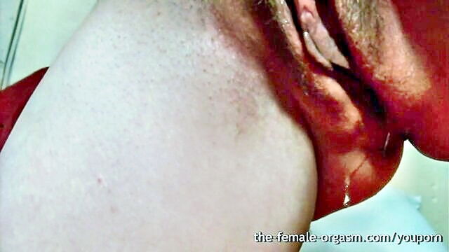 wet and hairy standing masturbation session with olivia adams : The Female Orgasm