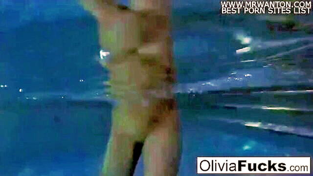 Olivia Austin - swimwear clad olivia austin indulges in pool play and solo escapades Puba