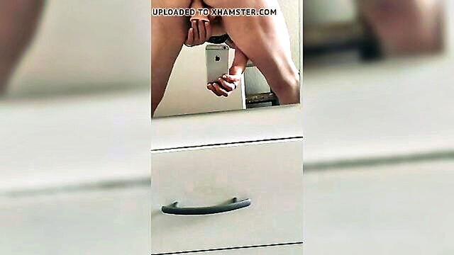 amateur, german, anal - experienced mature lady enjoys doggy style with a new dildo