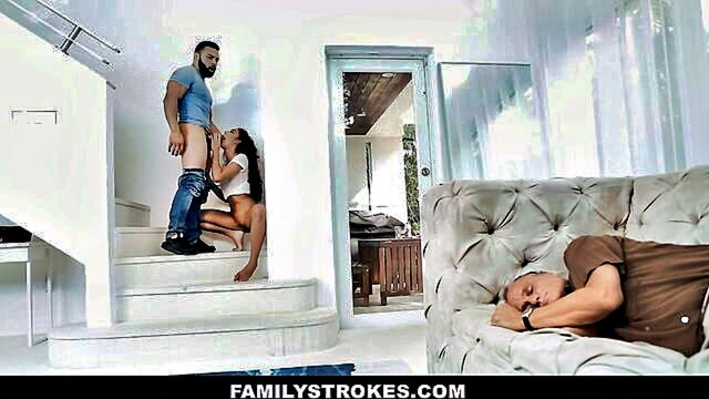 Claire Black - uncles step fantasy comes true as teen claire blacks gives him a blowjob and more Family Strokes