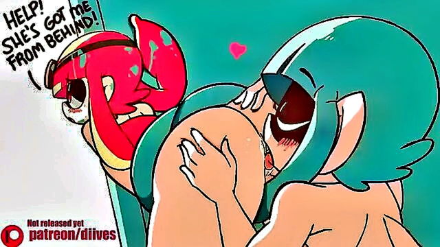 hentai, cartoon, lesbian - yuri themed manga featuring lesbian and hentai content