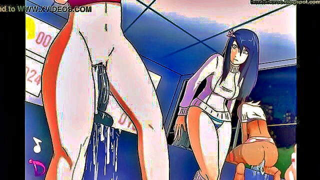 drawn, animation, cartoon - a hentai illustration that pushes the envelope of endurance