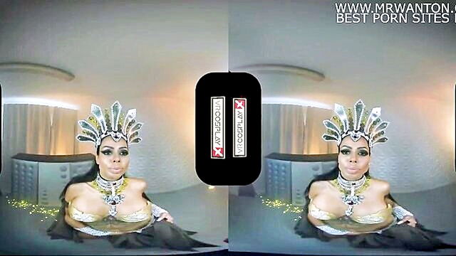 experience the thrilling sexual encounter with vampire queen akasha in hd virtual reality : VR Cosplay X