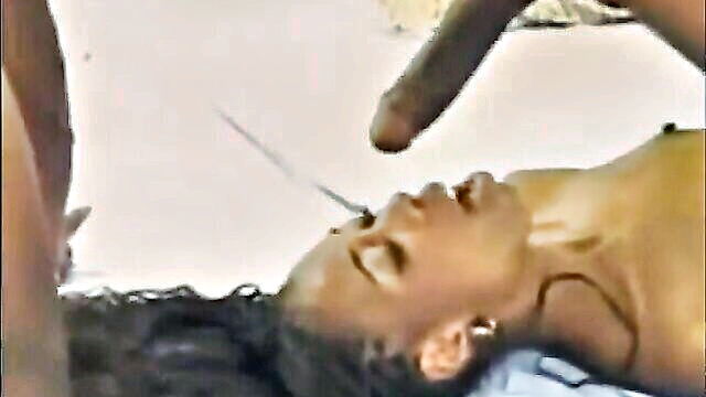 blowjob, ebony, black - black girl gives a deep and satisfying blowjob
