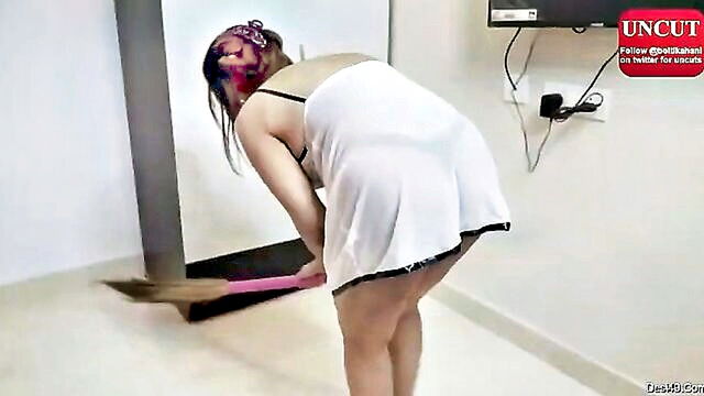 indian, asian, amateur - indian amateur wife in a steamy doggy style encounter with her naughty neighbor