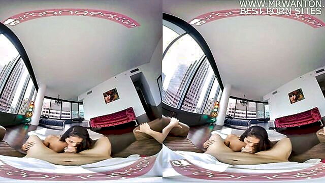 virtual reality babe enjoys a brazilian romp with a pov twist : Vr Bangers