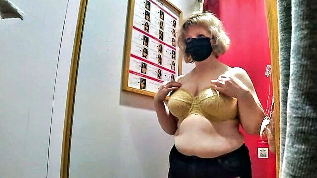 homemade, milf, amateur - hidden camera fetish video of milf with big tits