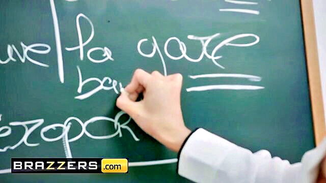 Anissa Kate - pov video of caucasian teacher sucking and fucking in reverse cowgirl position Brazzers