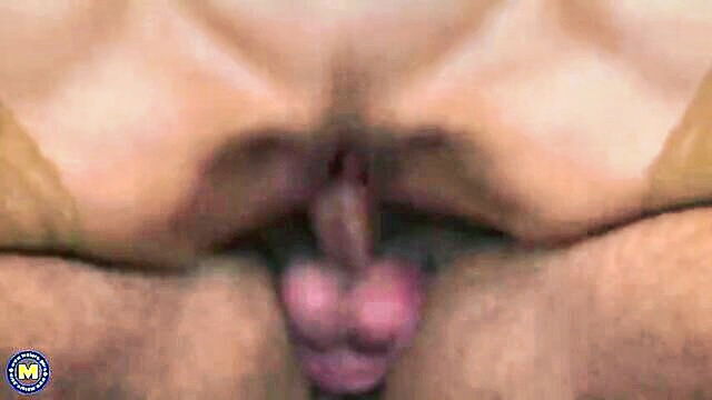 old and young taboo encounter between granny and boy : Mature NL